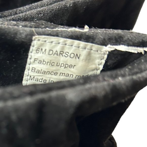 COACH AND FOUR Darson Mid Calf Black Suede Boot size 6 NWOB - Picture 6 of 7